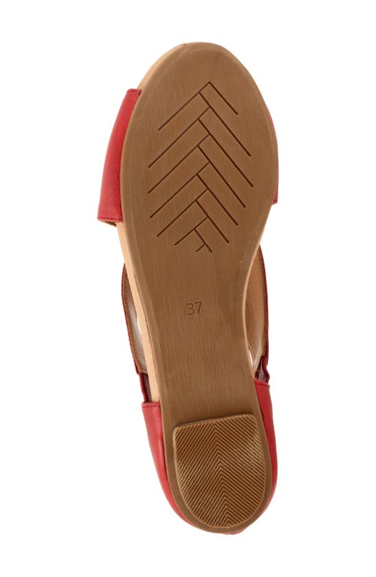 Shop Bueno Kori Sandal In Red