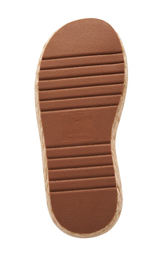 Shop Andre Assous Bria Platform Slide Sandal In Beige