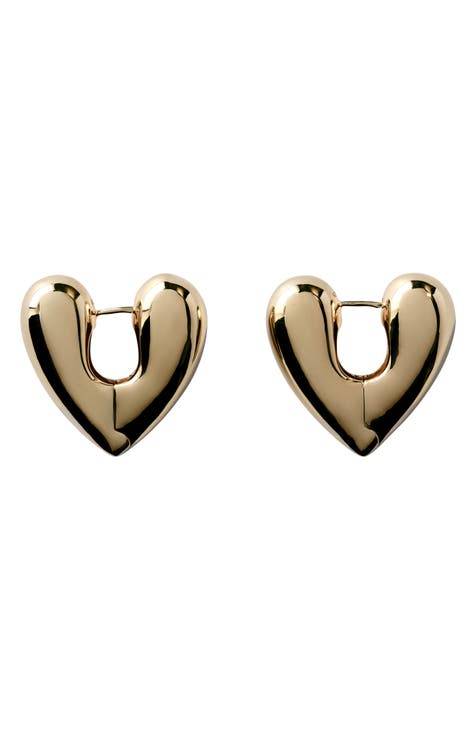 Annika Inez Large Stone Ellipse Ring in Beige main image 1