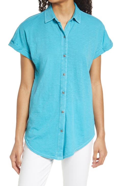 teal blouses for women | Nordstrom