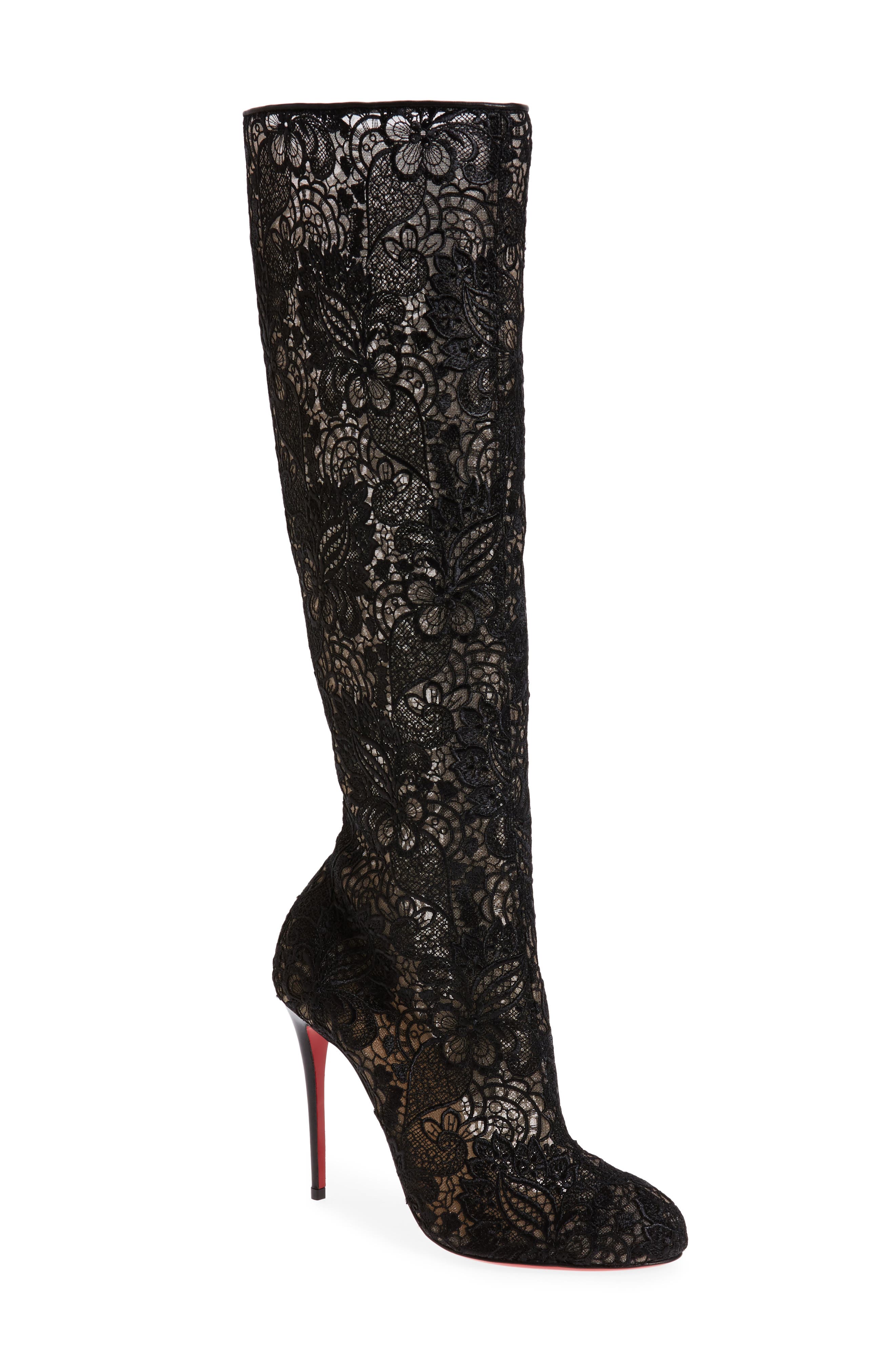 christian louboutin tall boots