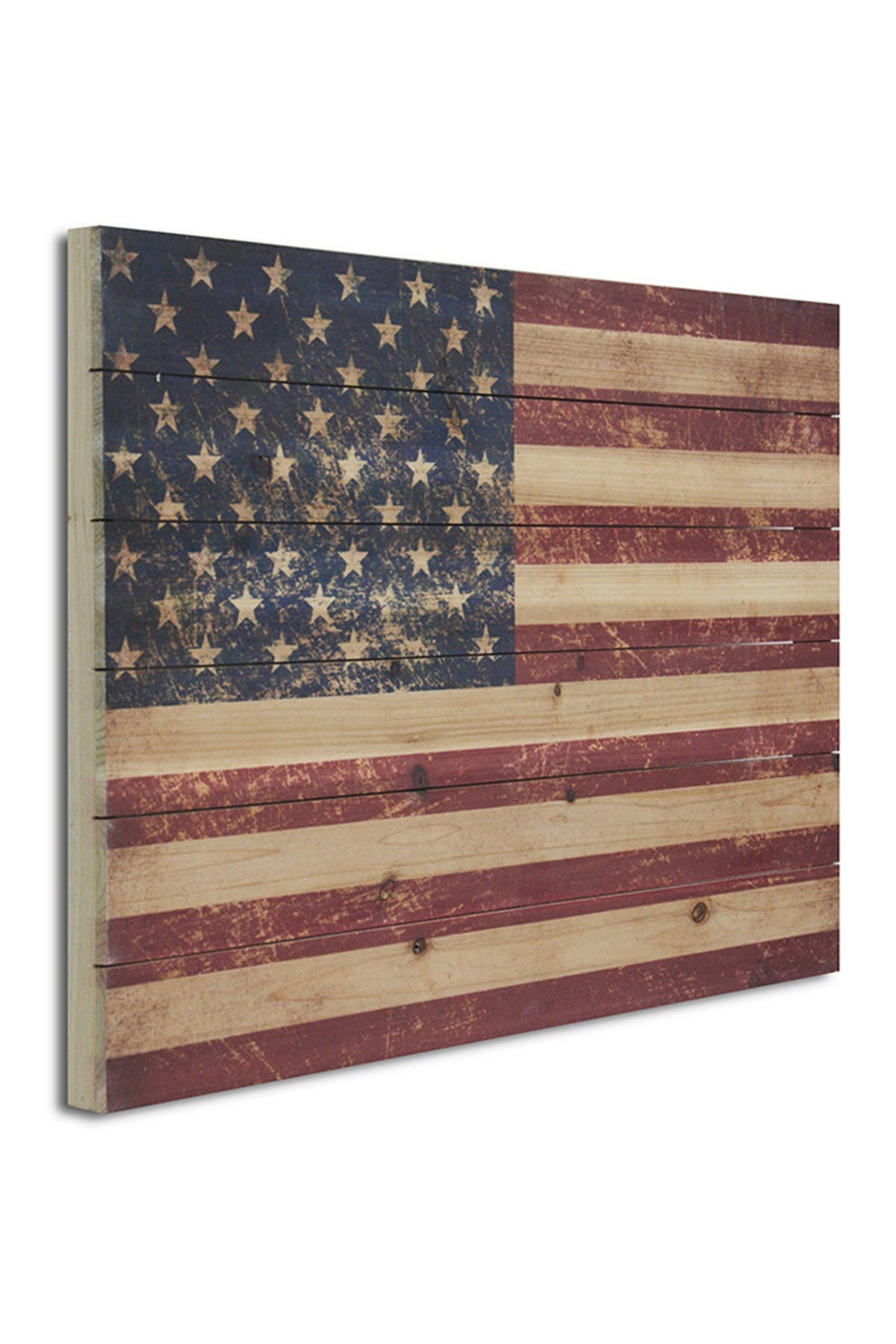 Gallery 57 Usa Flag Wooden Wall Art In Open Miscellaneous
