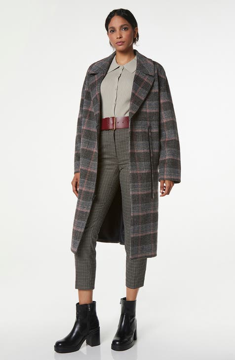 Women\'s Wool Blend Plaid Coats & Jackets | Nordstrom