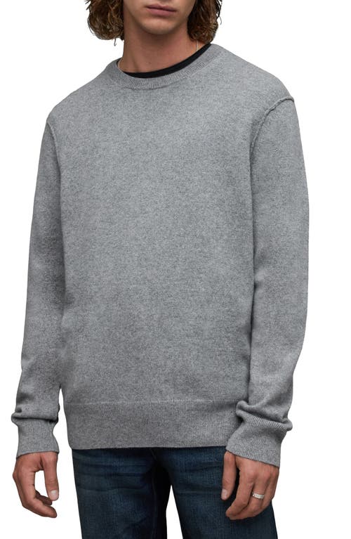 AllSaints Finn Cashmere & Wool Crewneck Sweater at Nordstrom,