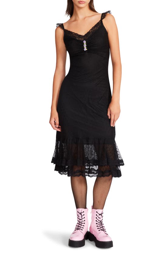 Betsey johnson shop black lace dress