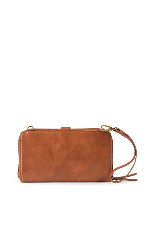 Shop The Sak Iris Smartphone Crossbody In Tobacco Staples