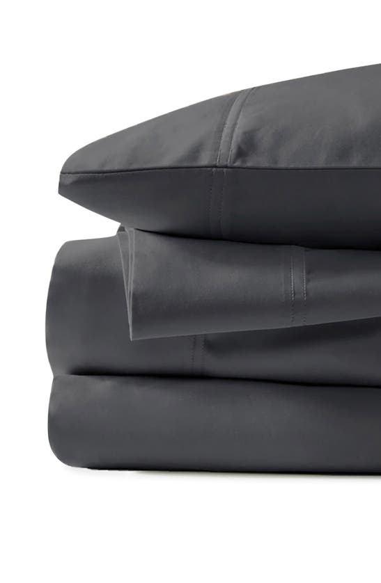 Shop Eucalypso Tencel® Lyocell Classic Sheet Set In Dark Gray