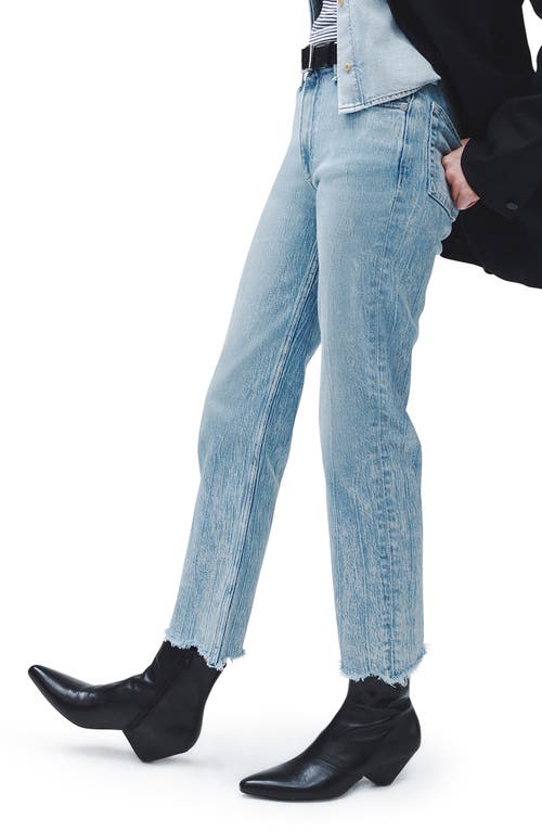 Rag & Bone Harlow Mid-rise Straight Jeans In Betty
