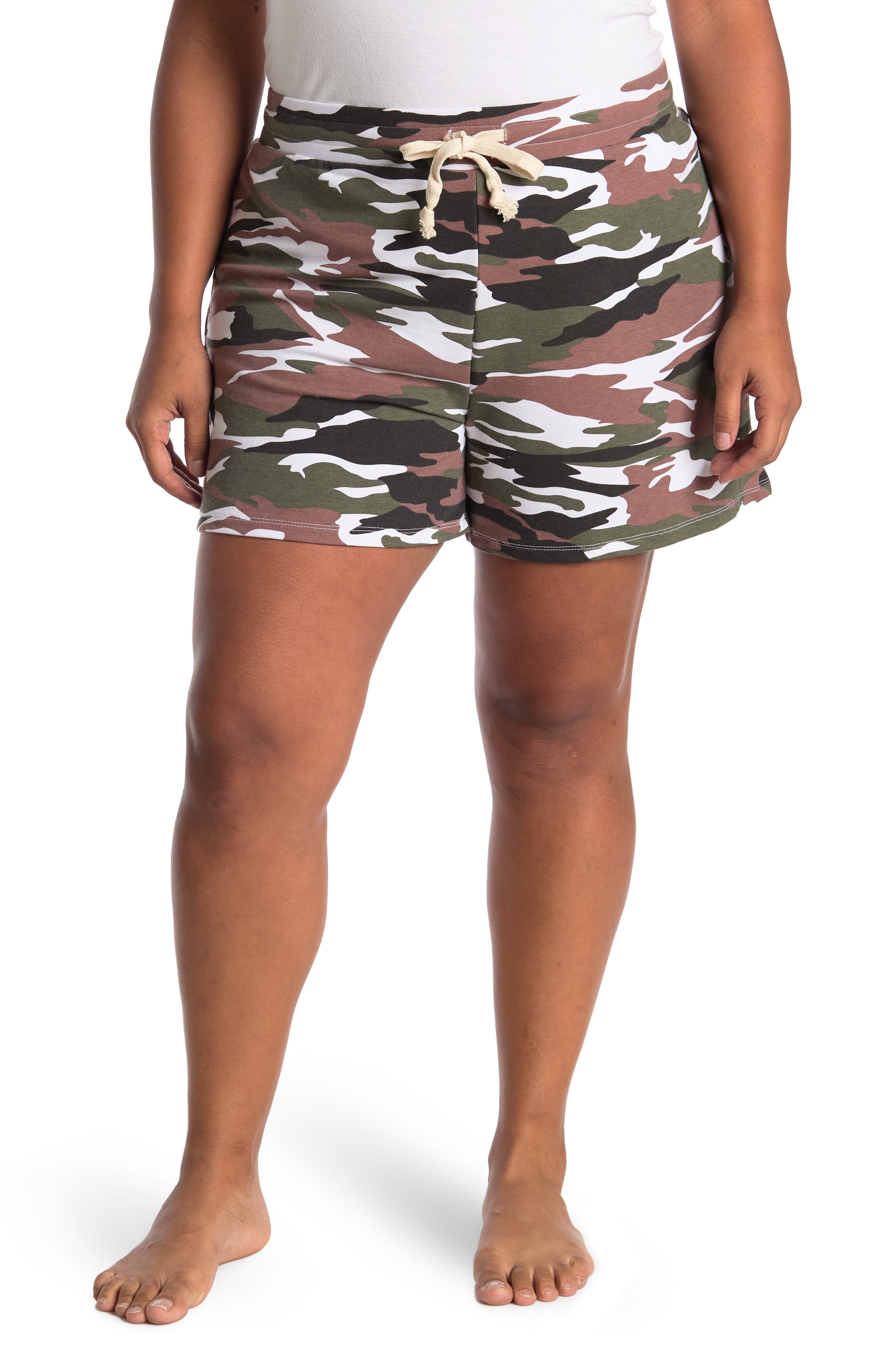 drawstring pajama shorts