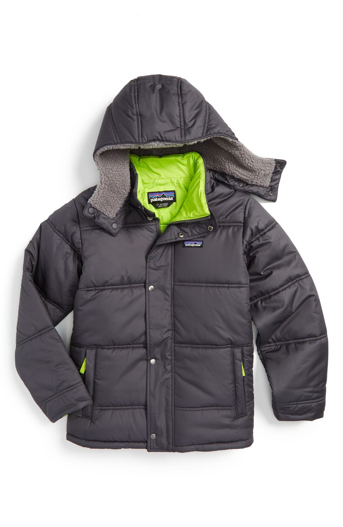 Patagonia 'Traverse' Water Resistant Hooded Jacket (Little Boys & Big