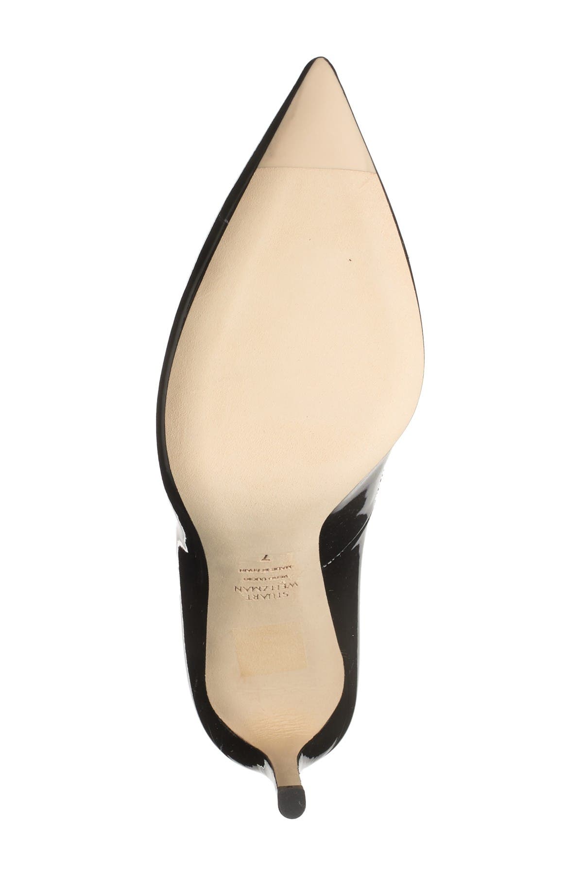 stuart weitzman royal leather stiletto pump