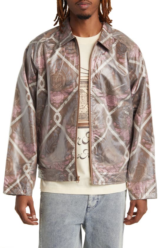 HONOR THE GIFT GAS STATION FLORAL JACKET