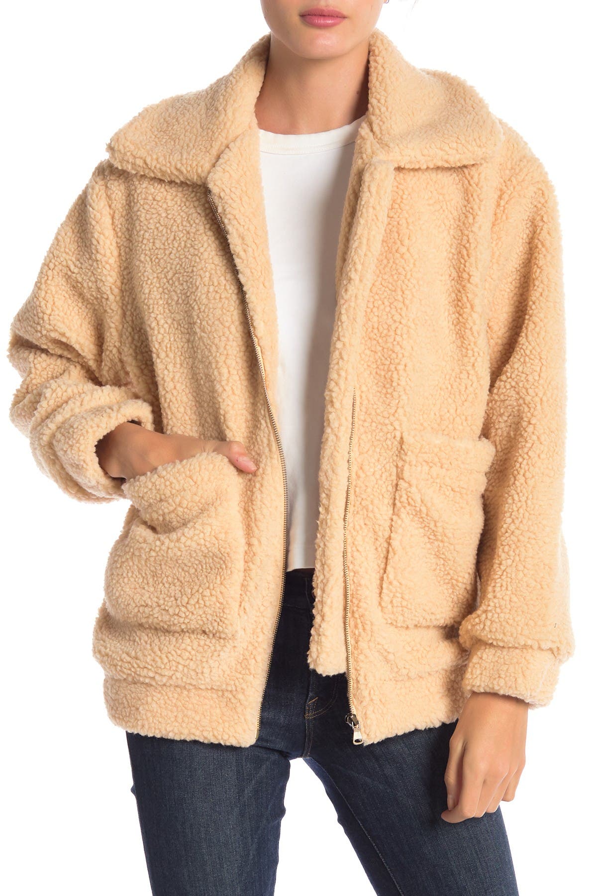 sherpa jacket nordstrom rack