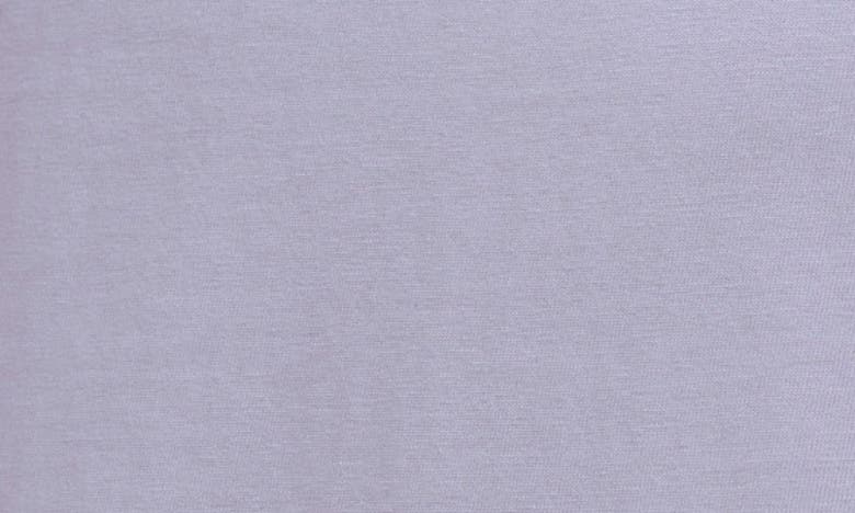 Shop Madewell Allday Garment Dyed Cotton T-shirt In Dusty Lavender