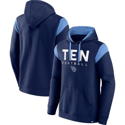 Nike Navy Tennessee Titans Performance Full-zip Hoodie in Blue for Men