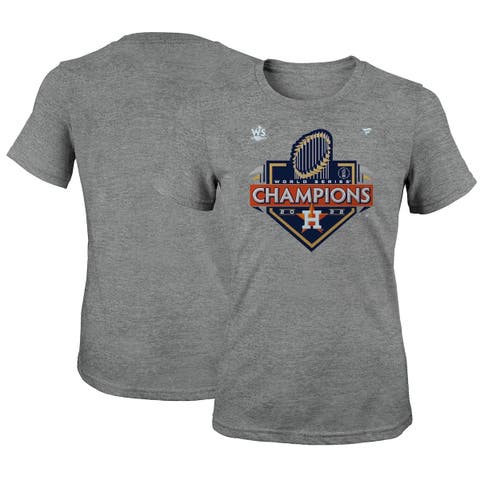 Men's Houston Astros Fanatics Branded Heather Gray 2022 World Series  Champions Complete Game T-Shirt