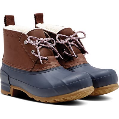 Hunter Original Pac Short Waterproof Boot, Brown