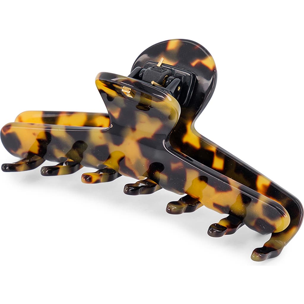 Alexandre De Paris Slender Claw Clip In Tortoise