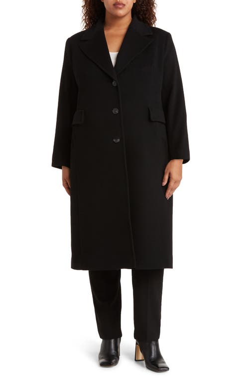 Holland Wool Coat in Black