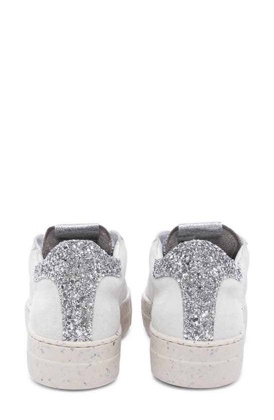 Shop P448 Thea Sneaker In White-silver