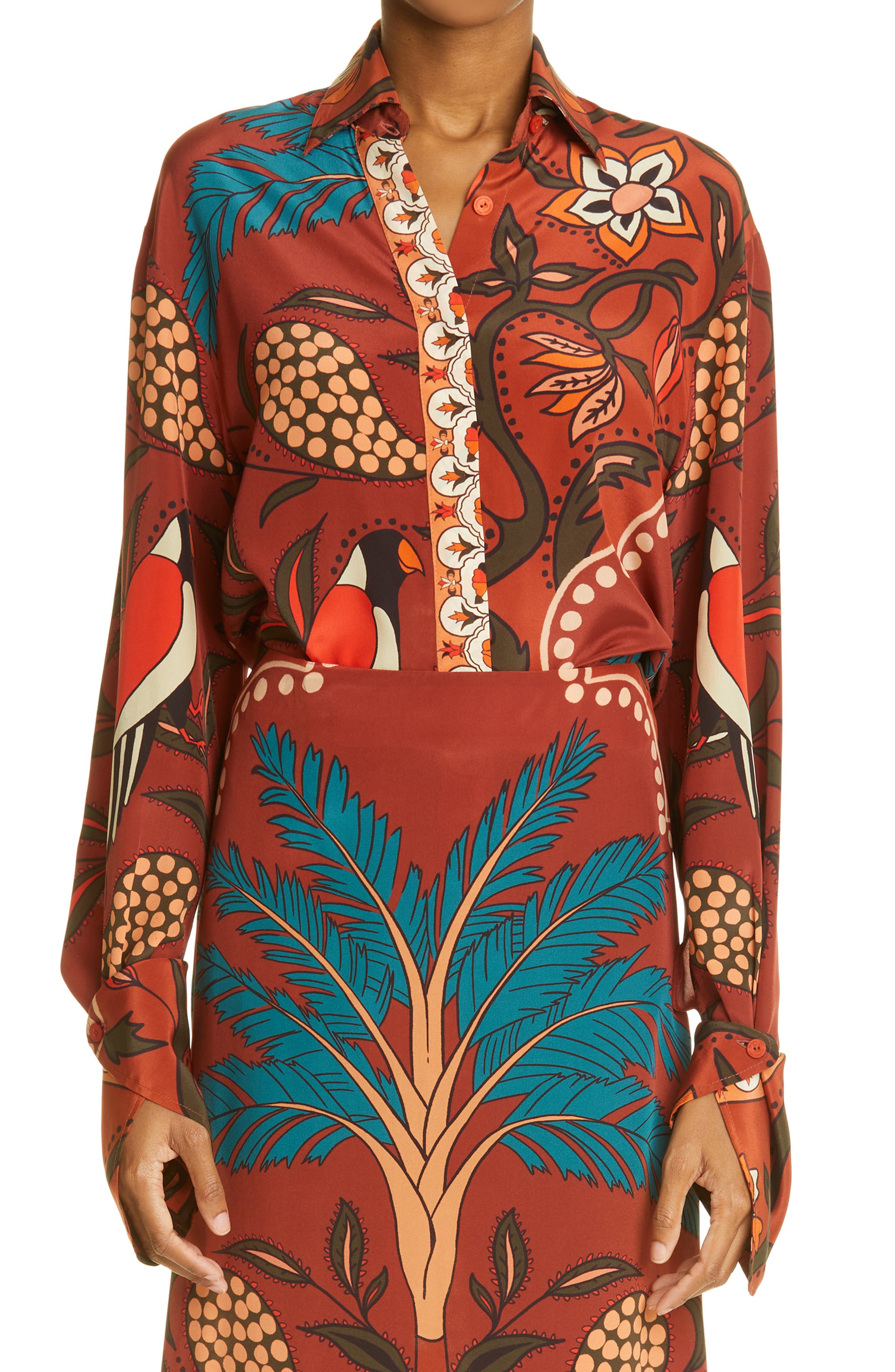 tropical print clothing