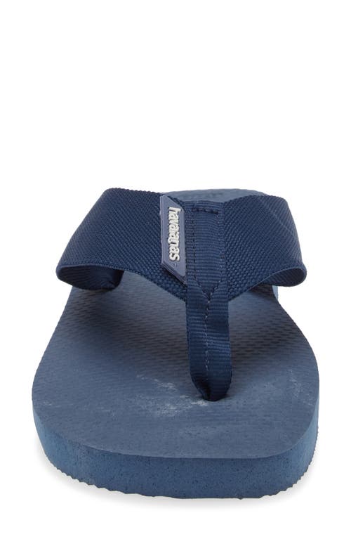 Havaianas Urban Basic Water Friendly Flip Flop In Indigo Blue