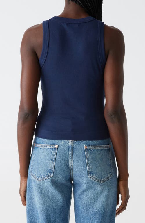 Michael Stars Gina Tank Top In Nocturnal