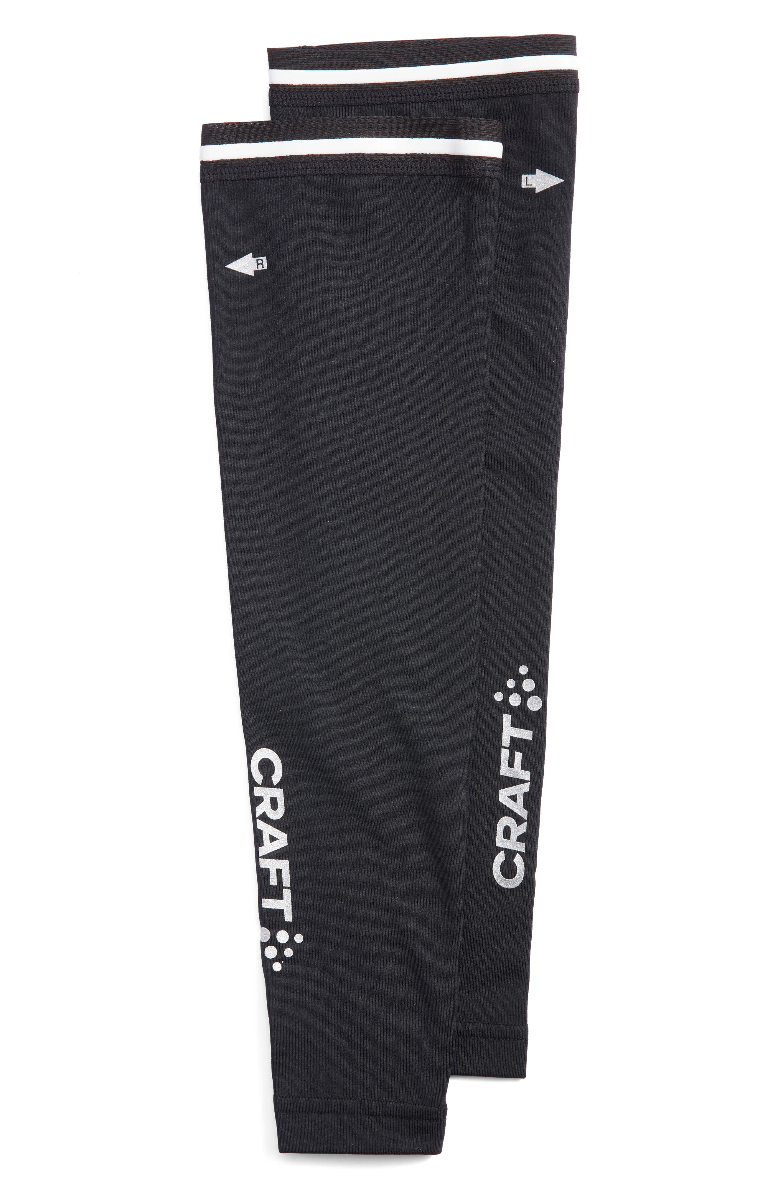Craft Ergonomic Fit Arm Warmers in Black at Nordstrom
