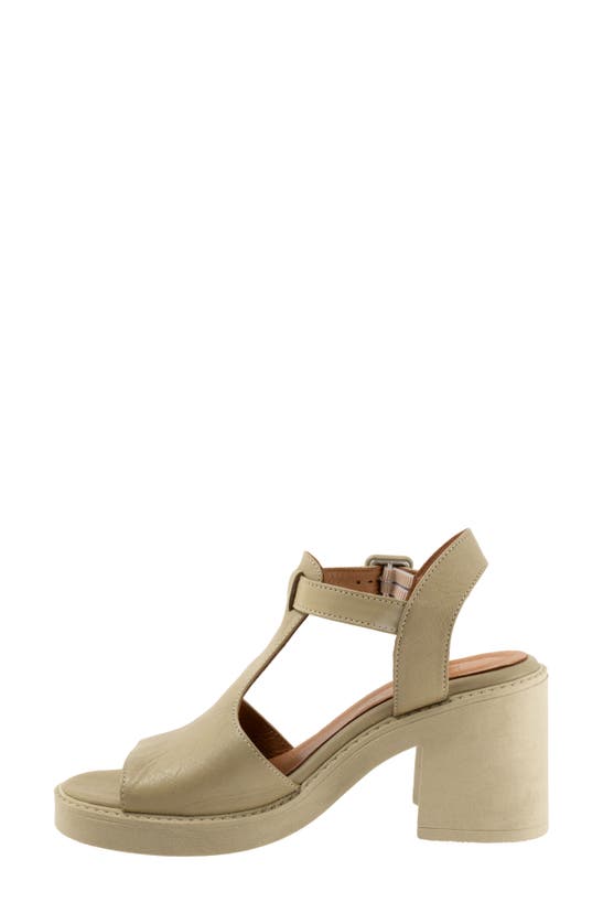 Shop Bueno Mckenzie Platform Sandal In Moss