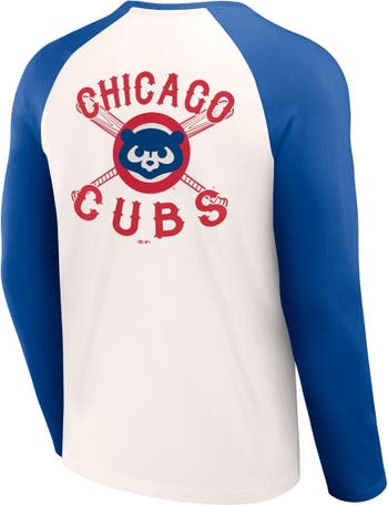 Profile Men's Royal Chicago Cubs Big & Tall Long Sleeve T-Shirt