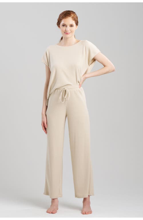 Natori Eden Everywhere Straight Leg Pant In Brown