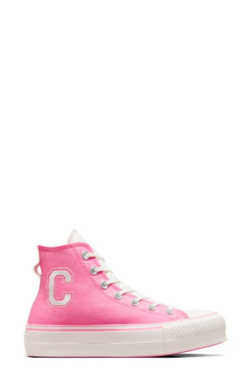 Converse Lift High Top Platform Sneaker In Oops Pink/oops Pink