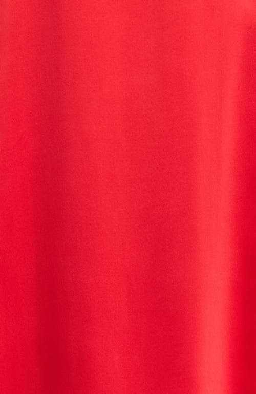 Lunya Oversize Silk Sleepshirt In Carmine Red