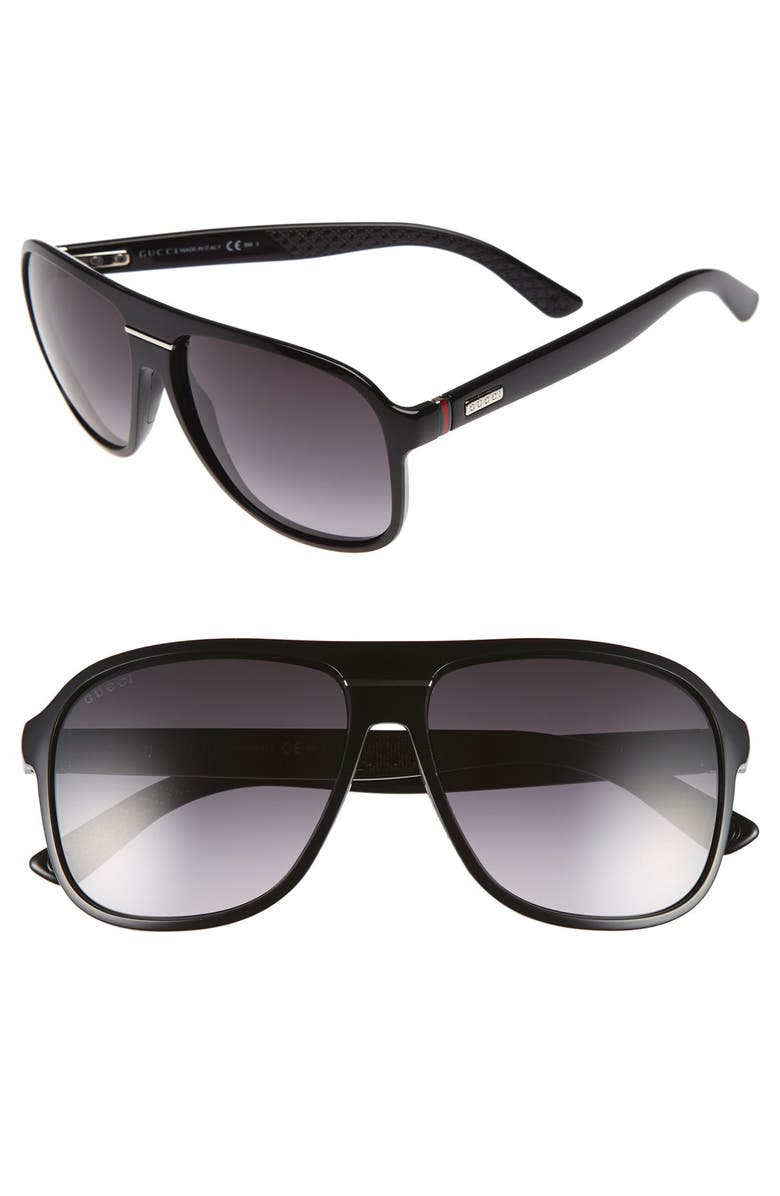 Gucci 59mm Aviator Sunglasses | Nordstrom