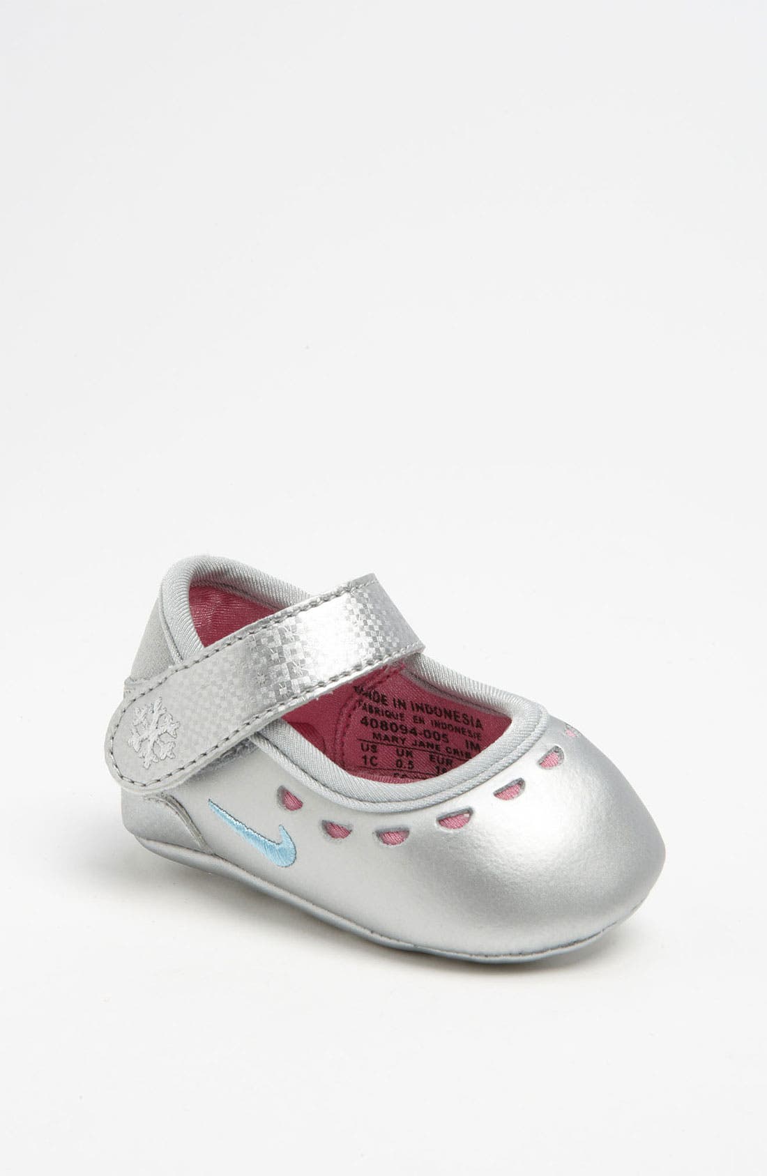 Nike 'Mary Jane' Crib Shoe (Baby 