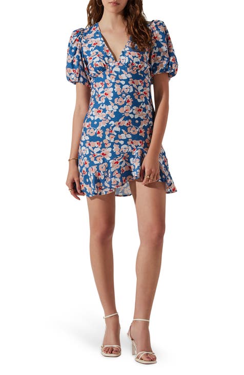 Gracelynn Tiered Short Sleeve Floral Maxi Dress – ASTR The Label