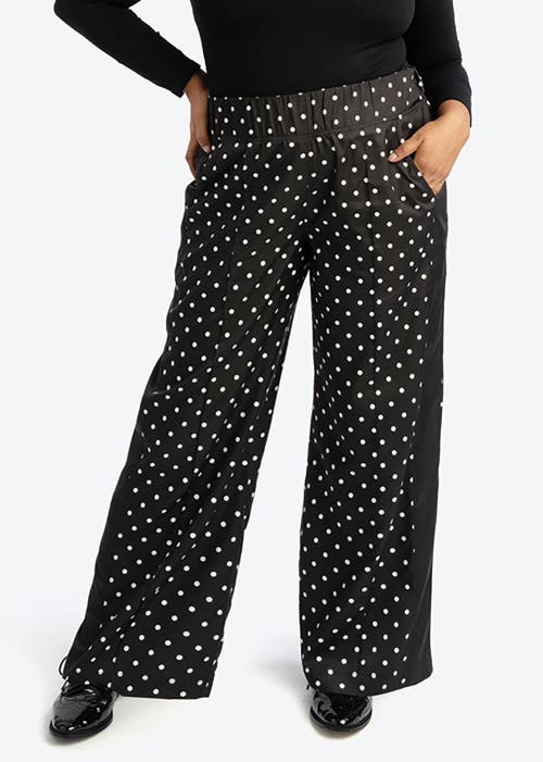 See Rose Go Wide Leg Timeless Dot Pant Plus Size In Timeless Dot