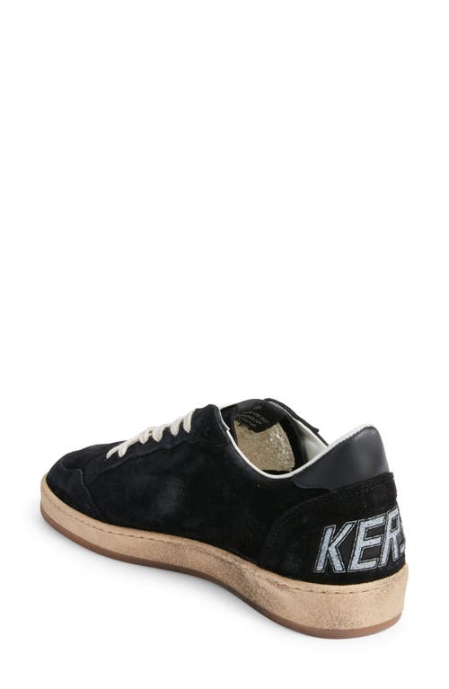 Shop Golden Goose Ball Star Low Top Sneaker In Black/white