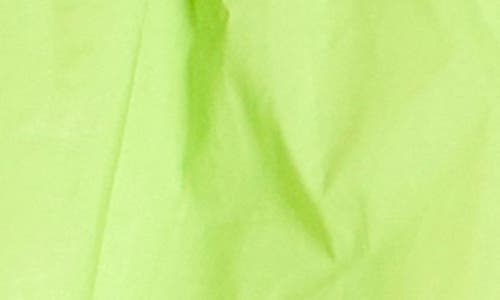 English Factory Ruffle Sleeve Tiered Cotton Top In Lime