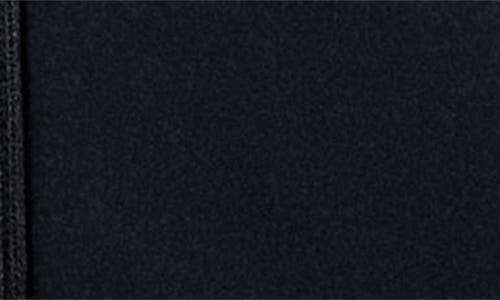 On Black Zipped Hoodie In Black