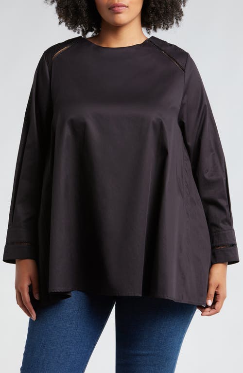 HARSHMAN HARSHMAN ISOLDE LONG SLEEVE COTTON TOP 