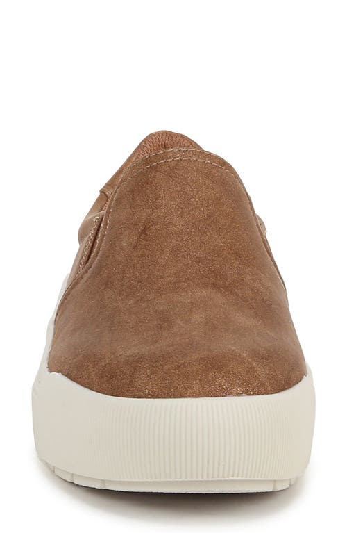 Dr. Scholl's Time Off Slip-on Sneaker In Light Honey Faux Leather