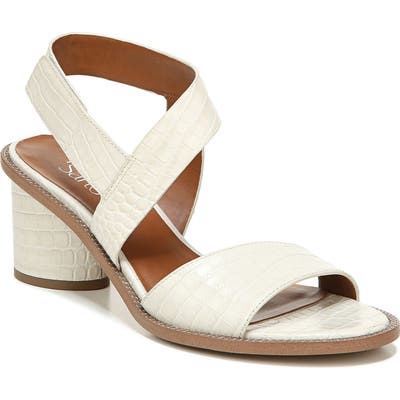 Franco Sarto Barda Sandal- White
