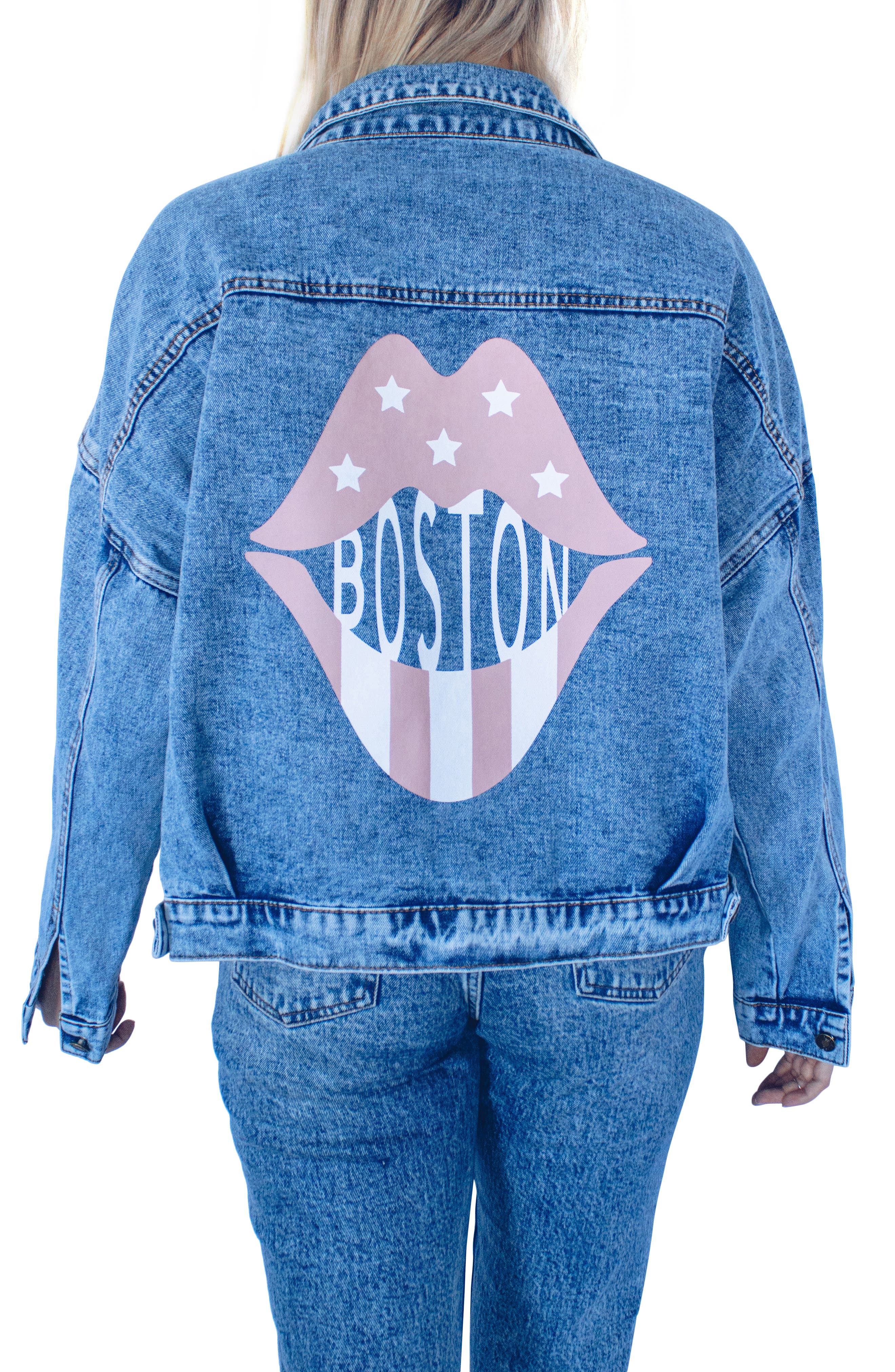 sweater jean jacket womens