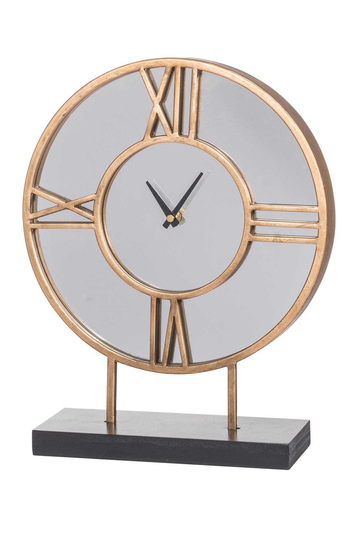 R16 Home Kenzo Table Clock In Gold/black