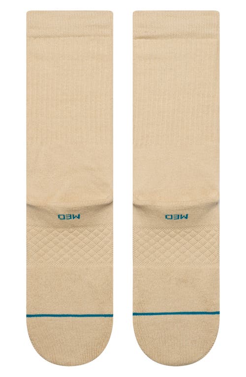 Shop Stance Icon Crew Socks In Sand