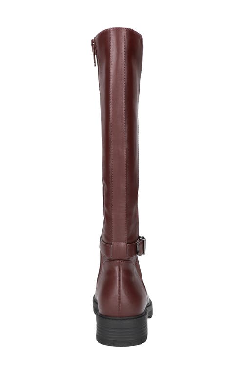 EASY STREET EASY STREET ERICA MIXED MEDIA EQUESTRIAN BOOT