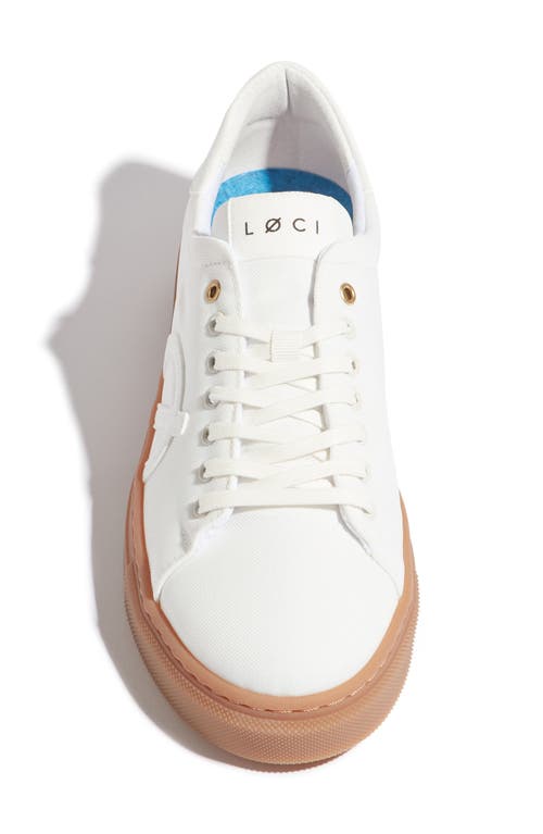 Shop Loci Origin Water Resistant Sneaker In Natural/natural/gum