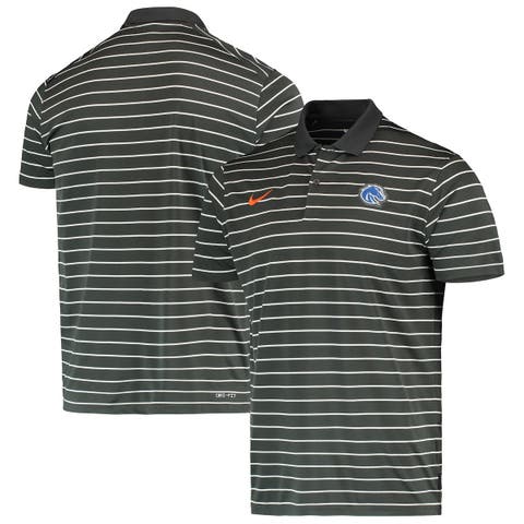 Johnny T-shirt - North Carolina Tar Heels - Nike Victory Stripe Coaches Polo  (White) by Nike