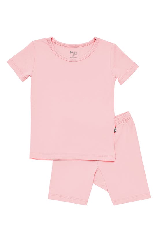 Kyte Baby Kids' 2-piece Short Sleeve Pajama Set In Crepe